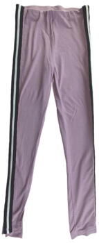 D-XEL lyselilla/rosa leggings str. 12 år