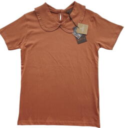 Ny Kids Up kobberfarvet kortærmet T-shirt str. 140-146