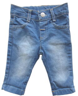 Concept blå denim bukser str. 3-6 mdr