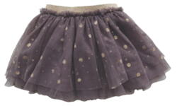 Petit brun tyl nederdel str. 1 år
