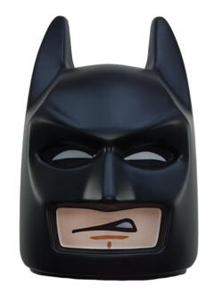 Lego sort plastic Batman maske