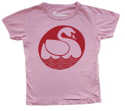 Danefæ basics lyserød kortærmet T-shirt str. 4