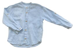 Zara lyseblå langærmet skjorte str. 110