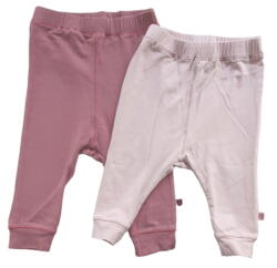 Småfolk to par rosa bukser str. 98