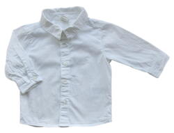 H&M hvid langærmet skjorte str. 62