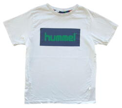 Hummel hvid kortærmet T-shirt str. 122