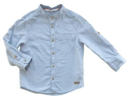 H&M lyseblå fin langærmet skjorte str. 98