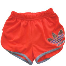 Adidas neon orangefarvede shorts str. 110-116