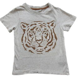 H&M beige kortærmet T-shirt str. 98-104