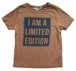 H&M brun kortærmet T-shirt str. 110-116