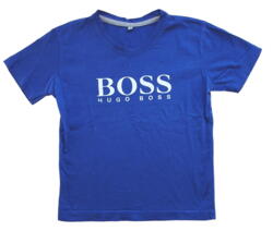Blå kortærmet T-shirt str. 5 år
