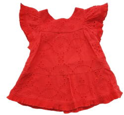 Zara babygirl rød kortærmet kjole str. 68
