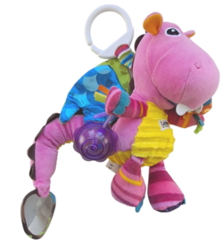 Lamaze pink drage bamse