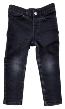 H&M sorte slim fit denimbukser str. 98