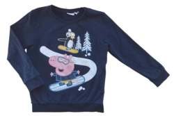 Name it mørkeblå langærmet sweatshirt str. 110