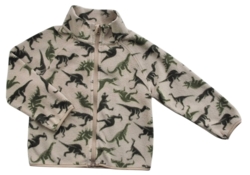 H&M beige fleece trøje str. 92