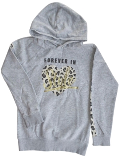 H&M lysegrå langærmet sweatshirt str. 134/140