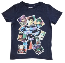Roblox mørkeblå kortærmet T-shirt str. 116