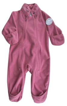 Nordbjørn lyserød fleece køredragt str. 74