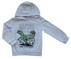 Jurassic world lysegrå sweatshirt str. 98-104