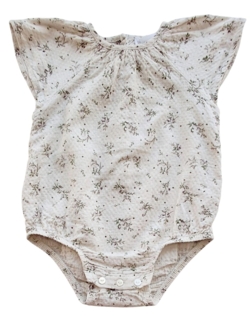 Zara beige kortærmet body str. 80