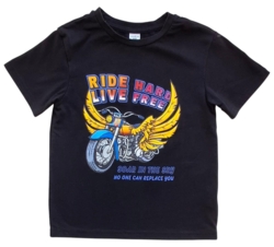 Shein sort kortærmet T-shirt str. 18-24 M