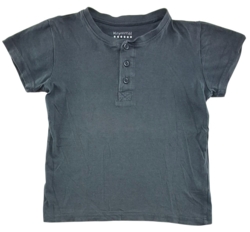 Krymmel grå kortærmet T-shirt str. 104-110