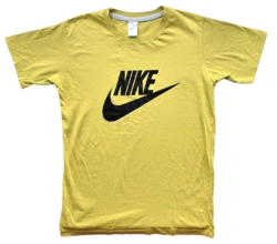 Pure cotton citrongul kortærmet T-shirt str. 14 år