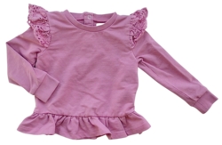 Creamie pink langærmet kjole str. 92