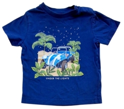 Mayoral mørkeblå kortærmet T-shirt str. 80