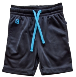 Sorte polyester korte shorts str. 98-104