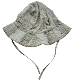 H&M grøn fin sommerhat str. 74-80