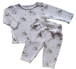 Disney baby råhvidt nattøjssæt str. 68
