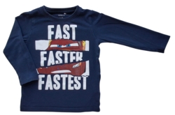 Name it mørkeblå langærmet T-shirt str. 86