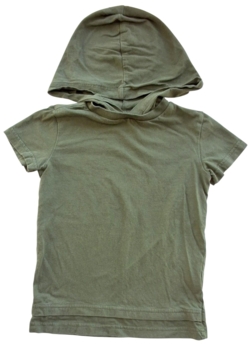 Fribo armygrøn kortærmet T-shirt str. 98-104
