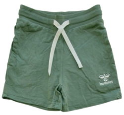 Hummel grønne sweat shorts str. 104