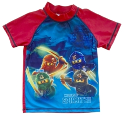 Lego Wear rød kortærmet UV-T-shirt str. 104