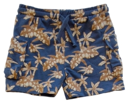 VRS mørkegrå korte shorts m. tryk af  palmer str. 80