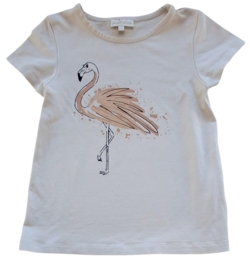 Pomp de lux beige kortærmet T-shirt str. 110-116