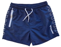 Hummel mørkeblå korte shorts str. 128