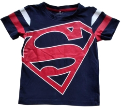 Name it kortærmet mørkeblå T-shirt str. 92
