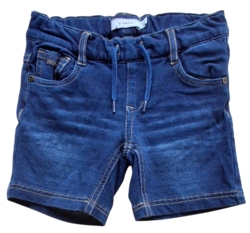 Name it mørkeblå elastiske denim shorts tr. 104