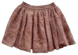 Lil' Atelier brun blonde nederdel str. 110
