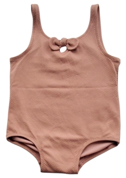 H&M mørk pudderfarvet badedragt str. 92