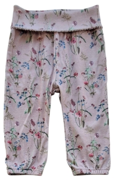 Name it rosa blomstrede leggings str. 68
