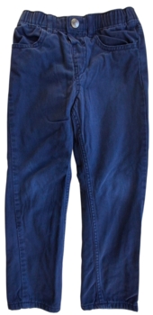 H&M mørkeblå forede bukser str. 110