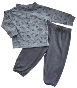 Friends grå bløde bukser og grå bluse str. 74