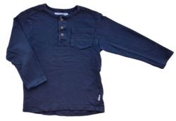 Zara kids mørkeblå langærmet bluse str. 116