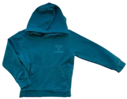 Hummel mørkegrøn langærmet sweatshirt str. 104