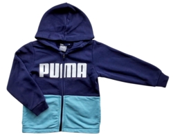 Puma blå to-farvet langærmet sweatshirt str. 92